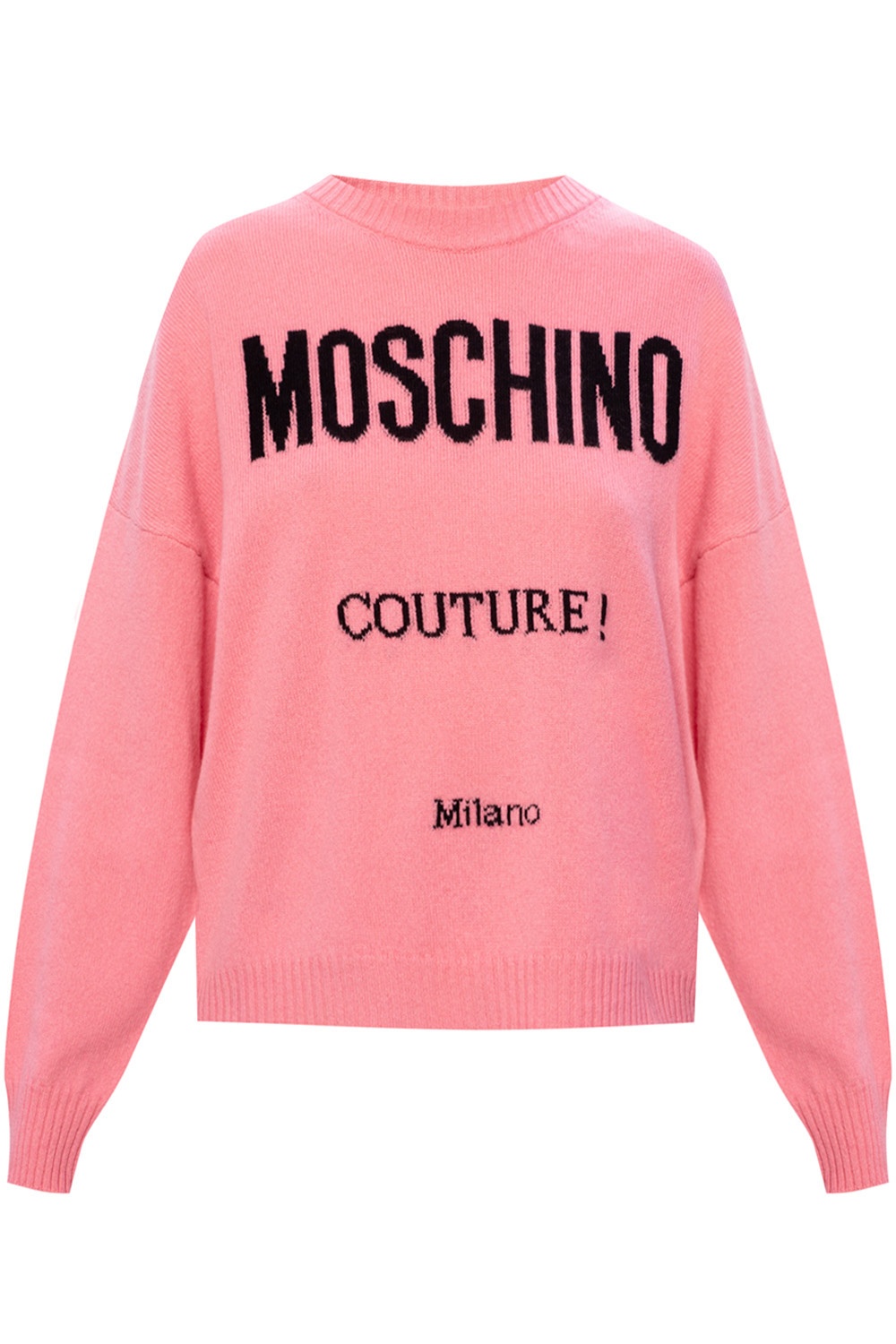 Moschino Wool sweater with logo | Women's Clothing | IetpShops